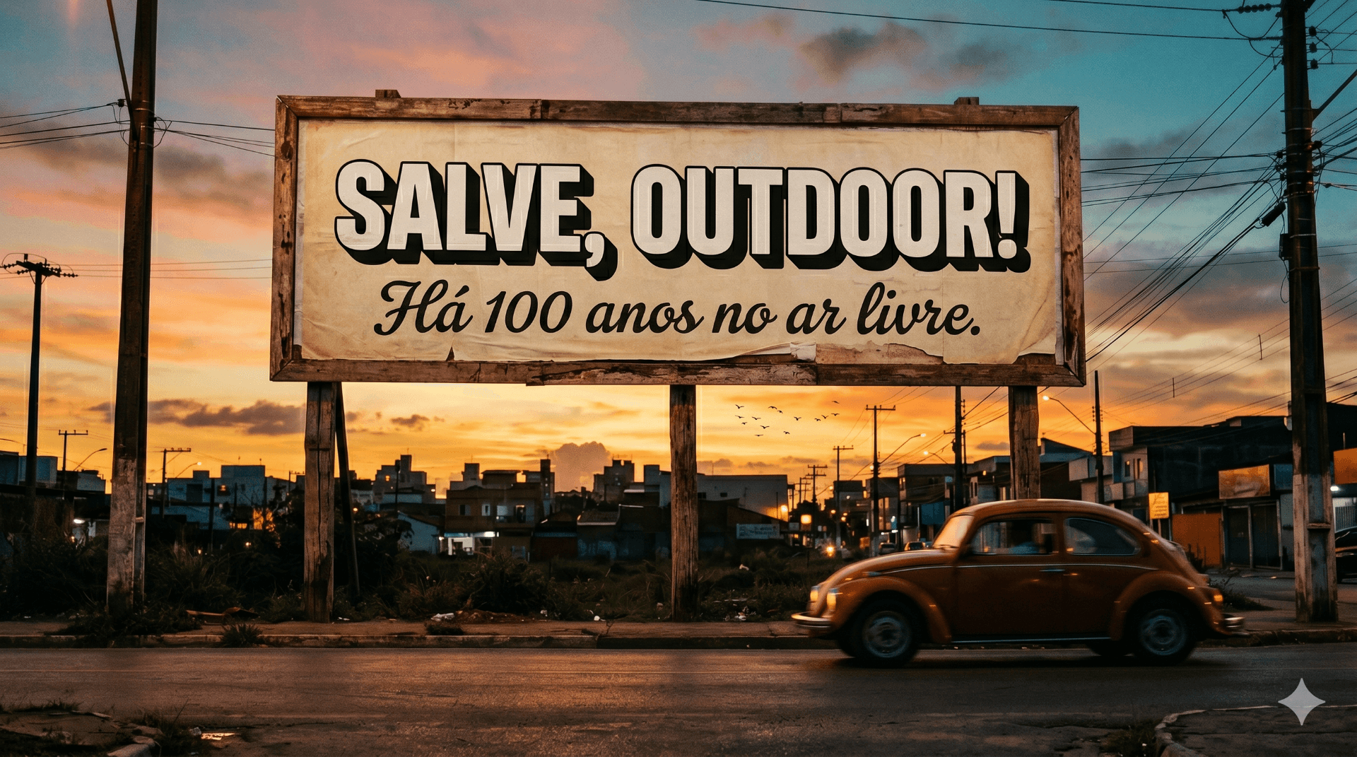 O Outdoor é Eterno: por que o gigante de 9x3 nunca saiu de moda