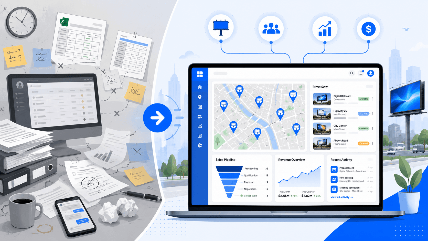 CRM for outdoor media: why generic won't cut it in OOH