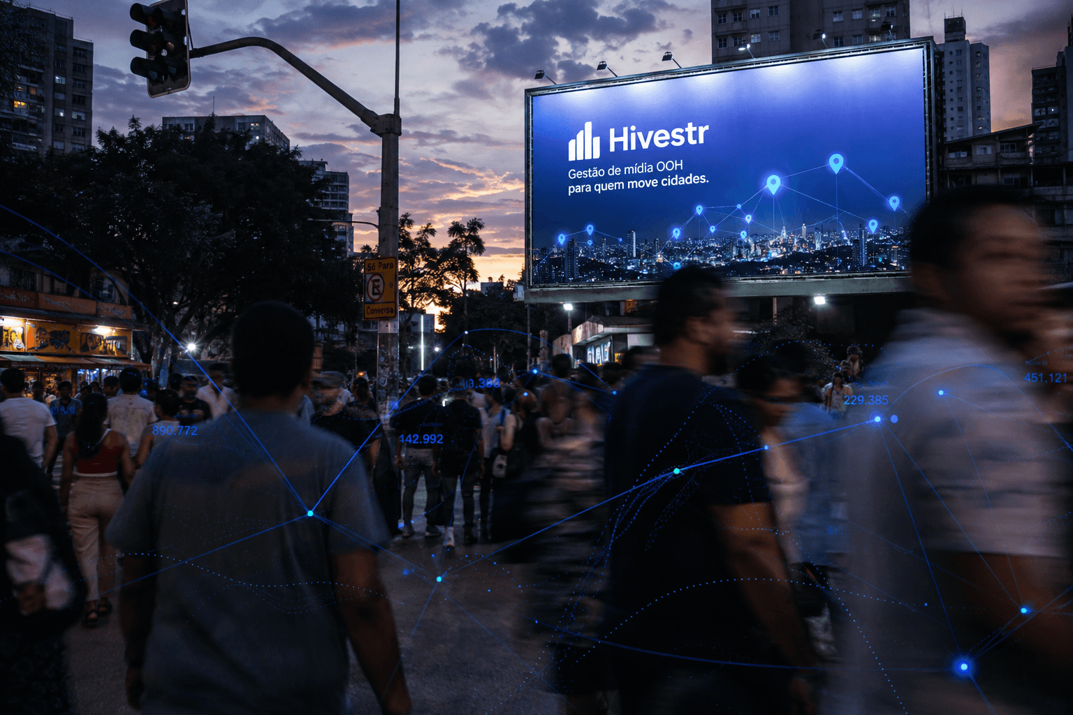 No futuro, ninguém vai comprar seu outdoor. Vai comprar a audiência dele.