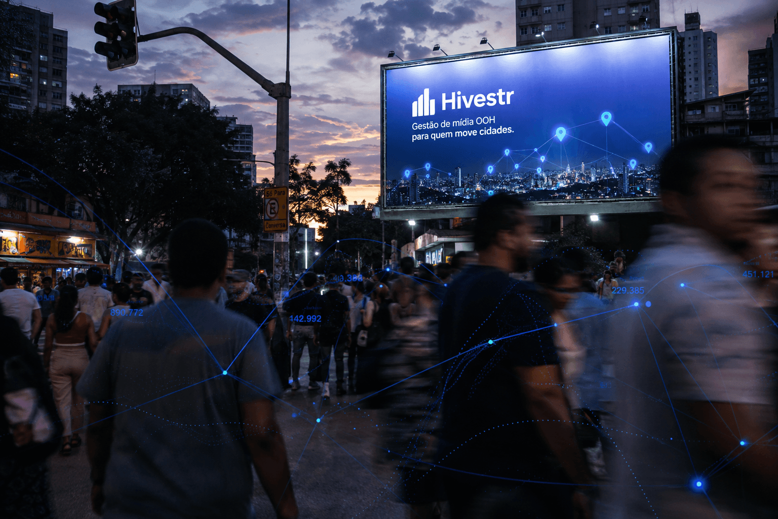 In the future, nobody will buy your billboard. They'll buy its audience.