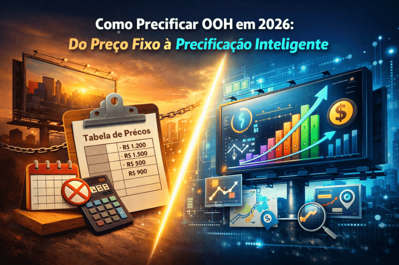 Como Precificar OOH em 2026 — Guia com Exemplos