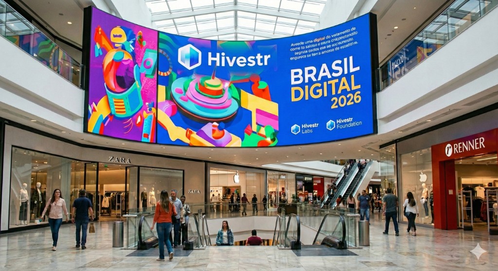 Painel LED Shopping