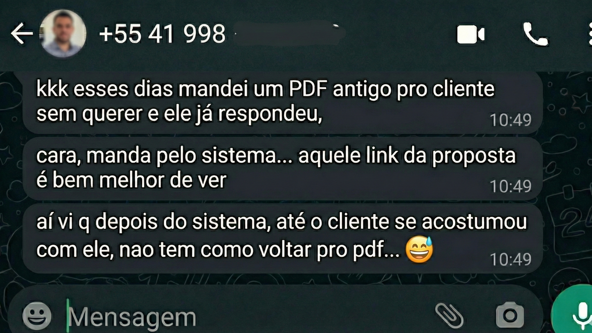Depoimento cliente Hivestr